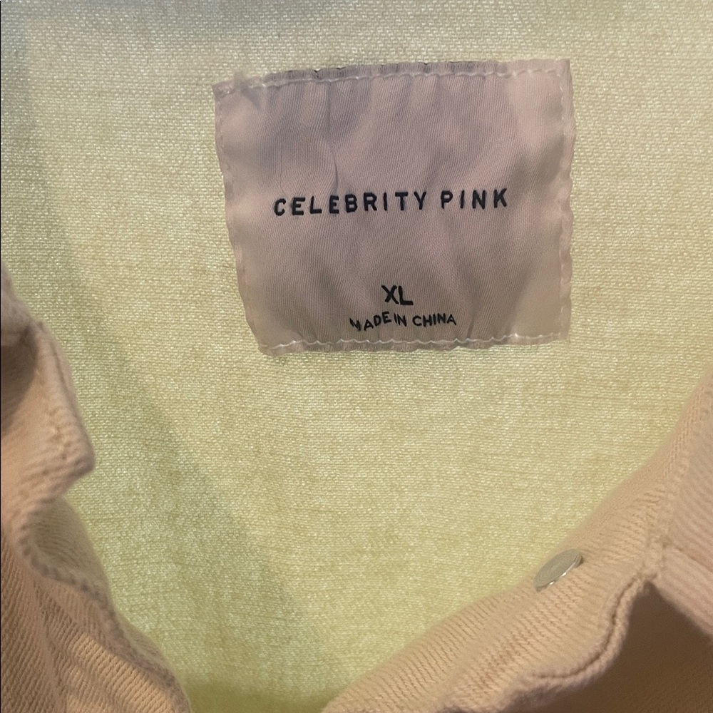 Celebrity Pink Light Tan Utility Jacket - Picture 2 of 5